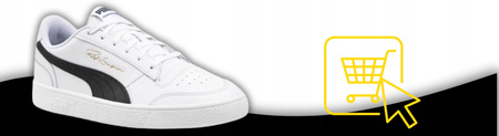 BUTY SPORTOWE DZIECIĘCE WYGODNE SKÓRA PUMA RALPH SAMPSON 370846 11 