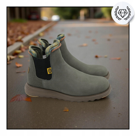 Buty męskie sztyblety wygodne lekkie heydude branson classic 420653n0