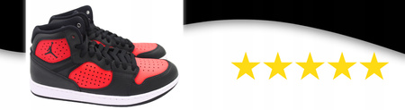 BUTY MĘSKIE SPORTOWE WYGODNE WYSOKIE NIKE JORDAN ACCESS SKÓRA 