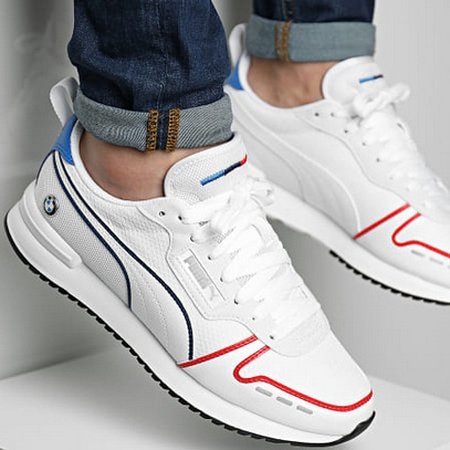 Buty Męskie Sportowe Białe Wygodne PUMA BMW MMS R78