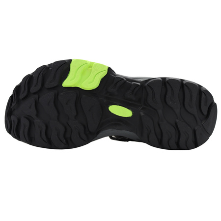 Sandały Męskie Wygodne Lekkie Na Lato Przewiewne DK 8137 BLK/LEMON