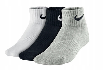 SKARPETY NIKE WYGODNE ZA KOSTKĘ MIX KOLOR SX4722 967 r. 34-38