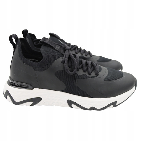 Buty Sneakersy Stylowe Wygodne Czarne KARL LAGERFELD