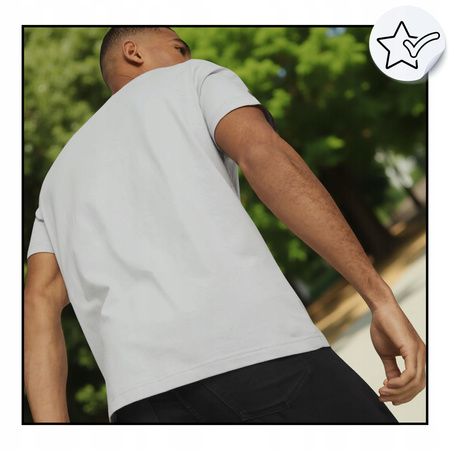 KOSZULKA MĘSKA SZARA PUMA MAPF1 LOGO 53848202 r. XL