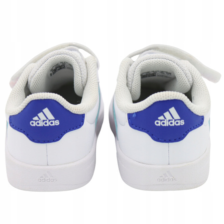 Buty dziecięce ADIDAS BREAKNET sneakersy sportowe skóra biały