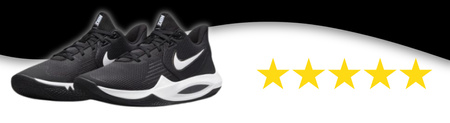Buty Sportowe Męskie NIKE PRECISION V CZARNE do koszykówki
