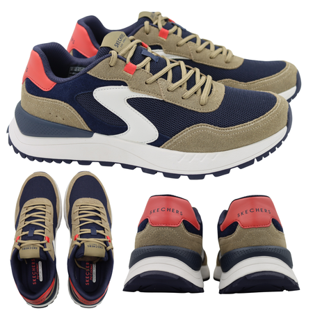 Buty męskie skechers 183265/nvtn sportowe sneakersy na co dzień