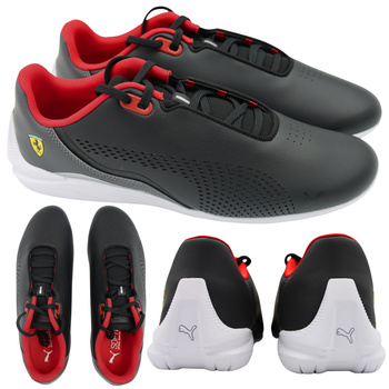 MĘSKIE BUTY SPORTOWE WYGODNE CZARNE PUMA FERRARI