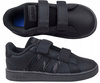 Buty dziecięce czarne adidas Grand Court GW6233 