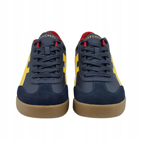 Buty męskie skechers granatowe wygodne lekkie sneakersy 183280/nvyl