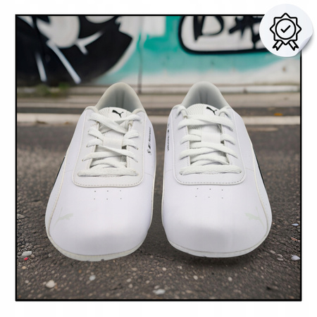 MĘSKIE BUTY SPORTOWE BIAŁE PUMA BMW MMS NEO CAT 307309 06 r. 44,5