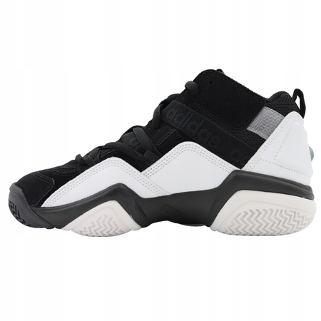 Buty Sportowe Koszykarskie Wygodne Męskie Czarne ADIDAS TOP TEN