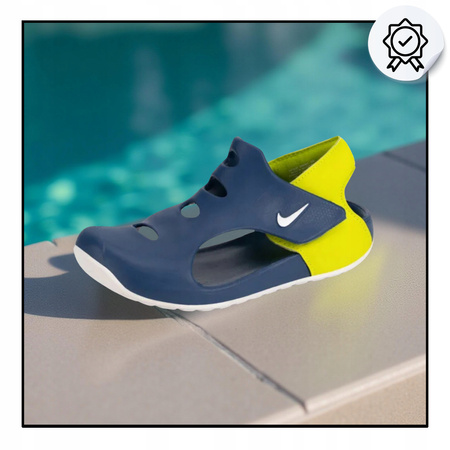 SANDAŁY DZIECIĘCE WYGODNE LEKKIE NIKE SUNRAY PROTECT DH9462 402 