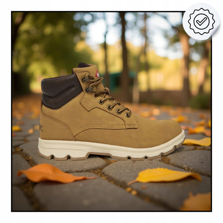 BUTY MĘSKIE ZIMOWE TRAPERY WYSOKIE LEE COOPER LCJ-24-01-2949MA