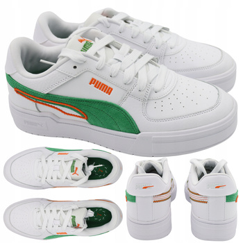 Buty Sportowe BIAŁE Męskie Puma Pro Play wygodne Sneakersy r. 45