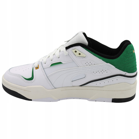 Buty Męskie Sportowe Skóra Białe Wygodne PUMA SLIPSTREAM BBALL
