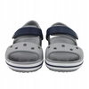 Sandałki dziecięce szare lekkie wygodne crocs crocband 12856 01u 