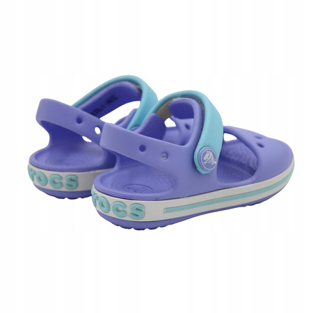 Sandały dziecięce lekkie wygodne fioletowe crocs crocband 128565q6 