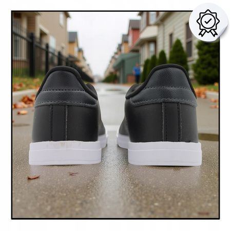 Buty sportowe damskie czarne ADIDAS COURTPOINT GZ5336