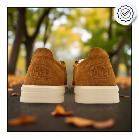 BUTY MĘSKIE LEKKIE MOKASYNY ZAMSZOWE HEYDUDE NXT MOC 43772 2KO