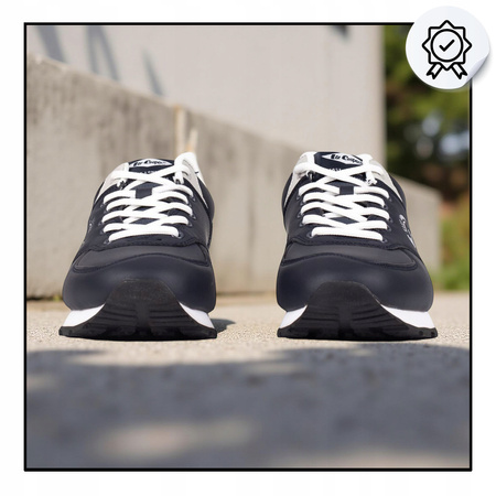 Buty Sneakersy Męskie Wygodne Lekkie Skórzane LEE COOPER