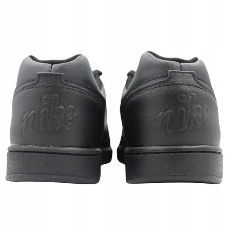 Buty sportowe czarne męskie NIKE EBERNON LOW wygodne skóra 