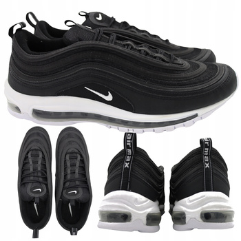 BUTY MĘSKIE SPORTOWE SNEAKERSY CZARNE NIKE AIR MAX 97 921826 001 R. 45,5