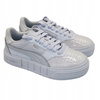 Buty Damskie Białe Wygodne Eleganckie Sport PUMA CALI COURT PATENT