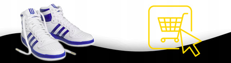Buty Sneakersy Trampki Męskie Wygodne Wysokie ADIDAS TOP TEN