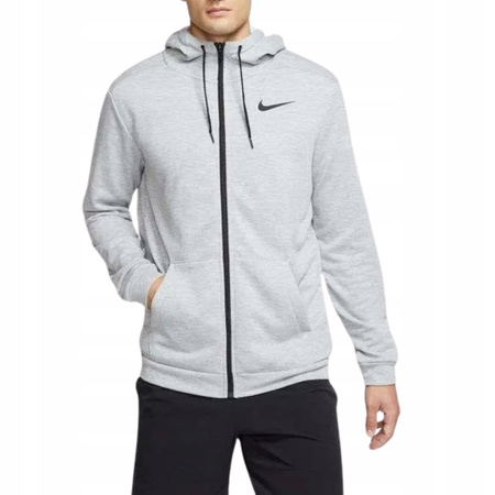 Bluza męska z kapturem sportowa szara na zamek Nike Dri-FIT CJ4317063 R.XXL