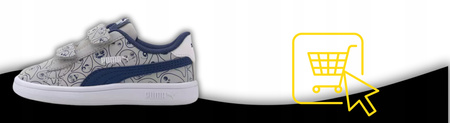 Buty Dla Dziecka Dziecięce Sportowe Na Rzepy PUMA SMASH 371192 01