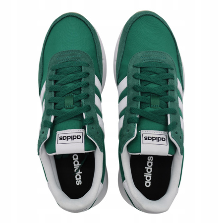 Buty męskie sportowe wygodne zielone sneakersy adidas run H00354