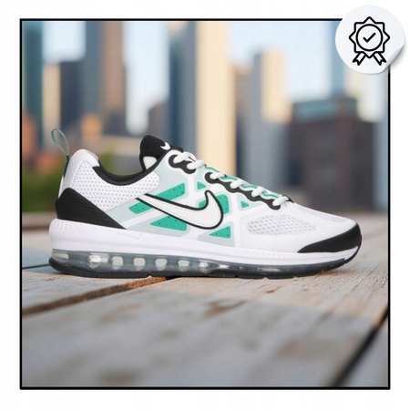 Buty sportowe męskie białe NIKE AIR MAX GENOME wygodne 