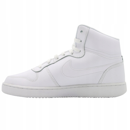 BUTY SPORTOWE MĘSKIE BIAŁE WYSOKIE SKÓRA NIKE EBERNON MID AQ1773 100 r. 42