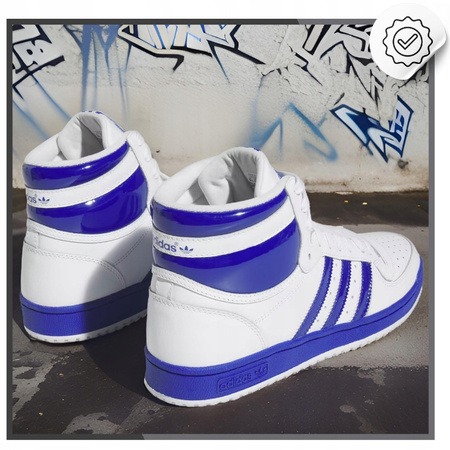 Buty Sneakersy Trampki Męskie Wygodne Wysokie ADIDAS TOP TEN