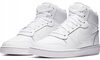 Buty Damskie Wysokie Skórzane Wygodne Białe NIKE WMNS EBERNON MID 