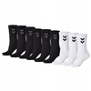 Skarpety sportowe wygodne mix czarne i białe hummel 3 x 3pak 22030 