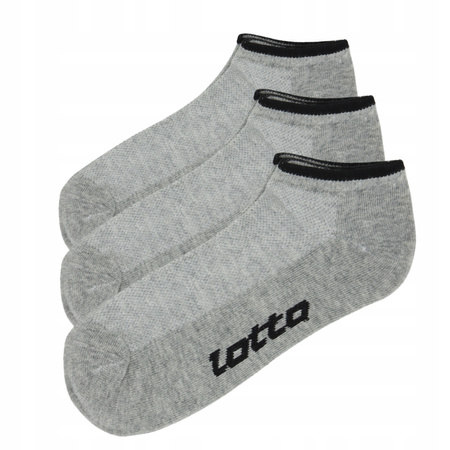 SKARPETKI SZARE LOTTO NISKIE STOPKI 1.20.00515-515-515 