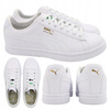 Buty Sportowe Białe Skórzane Sneakersy męskie PUMA COURT STAR SL