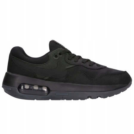 BUTY SPORTOWE MŁODZIEŻOWE WYGODNE CZARNE NIKE AIR MAX MOTIF DH9388003 r36,5