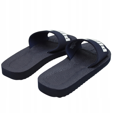 KLAPKI MĘSKIE GRANATOWE NA BASEN NA PLAŻĘ PUMA PURECAT 360262 02 r. 38