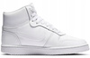 Buty Damskie Wysokie Skórzane Wygodne Białe NIKE WMNS EBERNON MID 