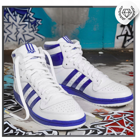 Buty Sneakersy Trampki Męskie Wygodne Wysokie ADIDAS TOP TEN