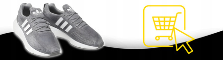 Buty Męskie Sportowe Lekkie Trampki Wygodne ADIDAS SWIFT RUN