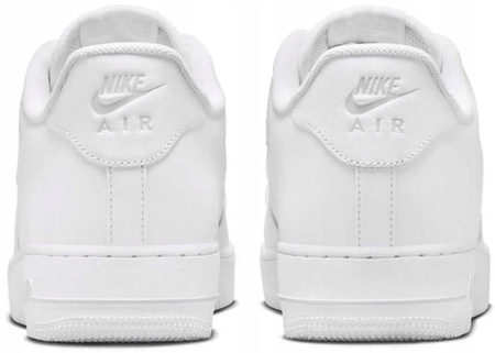 Buty Męskie NIKE AIR FORCE 1 Sneakersy Sportowe JEWEL Wygodne Białe