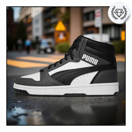 Buty Męskie Wysokie Skórzane Wygodne PUMA REBOUND V6 392326 03 R. 44