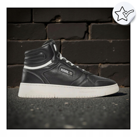 Buty Sneakersy wygodne męskie KARL LAGERFELD wygodne skóra 