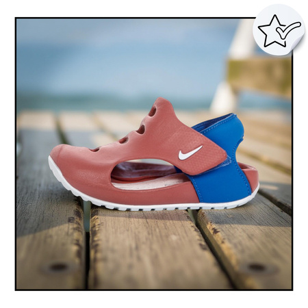 SANDAŁY DZIECIĘCE LEKKIE WYGODNE NIKE SUNRAY PROTECT DH9465 600