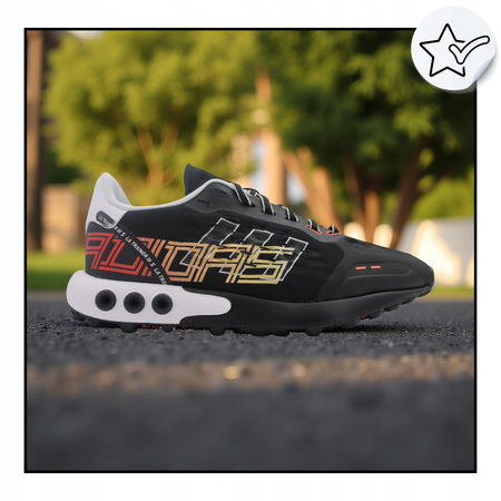 Buty Damskie Sportowe Wygodne Czarne ADIDAS LA TRAINER III J 