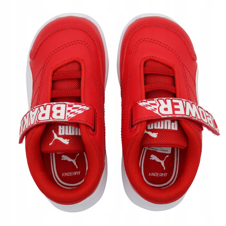 Buty Dziecięce Sportowe Wygodne PUMA SF KARD CAT III V INF Czerwone
